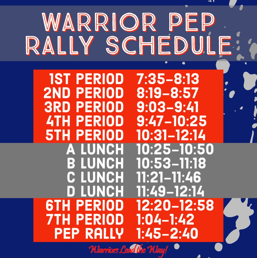 pep rally bell 